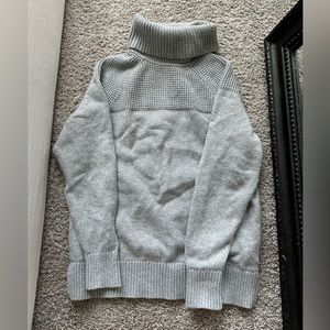 LL Bean Turtleneck Allday Waffle Sweater Small